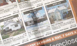 В связи с банкротством дома в Детройде продаются по одному доллару
