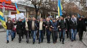 Крымские активисты Евромайдана обещают устроить в Рождество вертеп