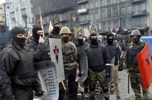 Украина, Киев: «Правый сектор» разоружился и вышел из отеля «Днепр» - Аваков