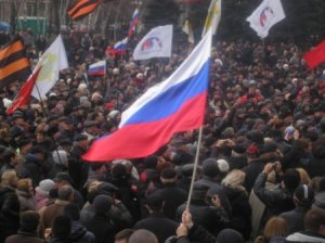 «Сепаратисты» и сторонники единой Украины столкнулись в Одессе