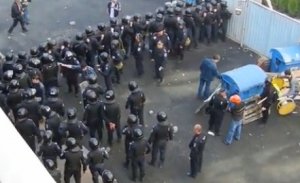 Милиционеры Одессы прикрывали 