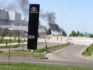 События в Донецке: сегодня в аэропорту продолжается АТО – видео