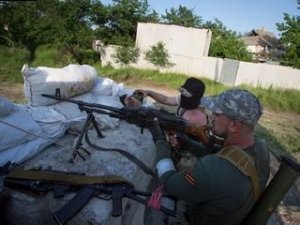 Ополченцы контролируют границу в районе села Дмитровка