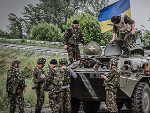 Обманутые властью бойцы Нацгвардии повернули на Киев