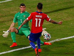 ЧМ 2014: Видео обзор матча Чили – Австралия 3:1