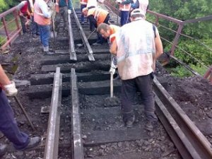 В Луганской области взорвали железную дорогу