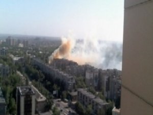 Захват конвойного батальона в Донецке - видео