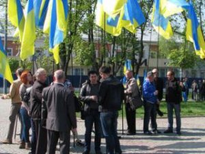 Харьков митингует против нововведений в Конституцию