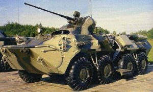 К Алчевску приближаются БТР и танки ополченцев