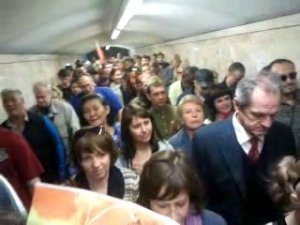 В Московском метро очередное ЧП