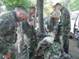 Запорожье формирует батальон из беженцев Донбасса