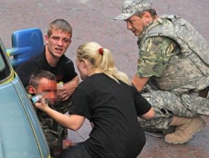 Взрыв на Майдане - есть пострадавшие