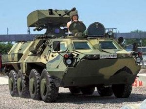 Российская бронетехника направляется в сторону Украины