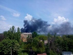 Украинская армия в Луганске ведёт бой за контроль над городом