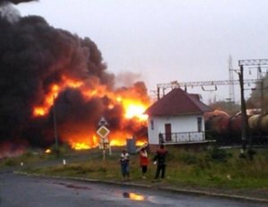 Железнодорожная катастрофа в Черкасской области