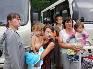 Автобусы с женщинами и детьми были обстреляны украинской армией