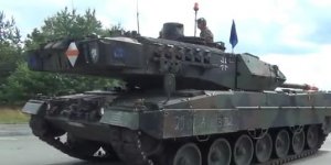По Украине движутся немецкие танки: фото- факты