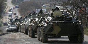 К Донецку движется колонна украинских войск с вертолетами