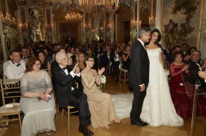 Обнародованы фото со свадьбы Джорджа Клуни и Амаль Аламуддин 
