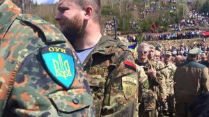 Выдвинулся  на Киев батальон «ОУН» для силового освобождения «побратимов»