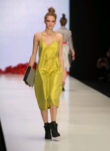 Кети Топурия дебютировала в качестве дизайнера на Неделе моды в Москве