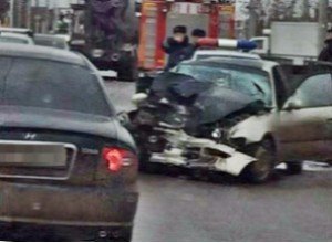 В Краснодаре в ДТП с тремя машинами насмерть разбился виновник столкновения
