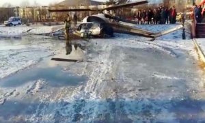 В Ростовской области во время жесткой посадки вертолета пострадали командир экипажа и пилот