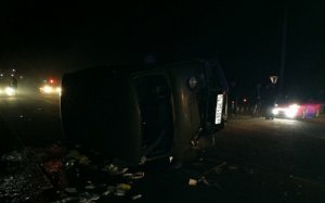 На Кубани в столкновении трех автомобилей пострадали 13 человек