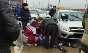 В Астрахани водитель умер от инфаркта, когда его остановили инспекторы ДПС