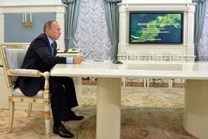 Путин запустил последнюю ветку энергомоста в Крым