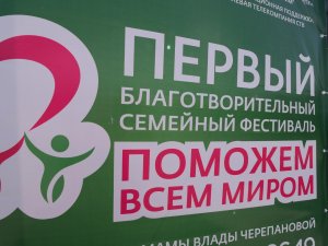 В Михайловске прошел семейный фестиваль «Поможем всем миром!»