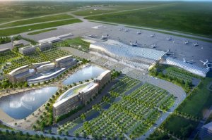 В аэропорту Симферополь началось строительство нового терминала