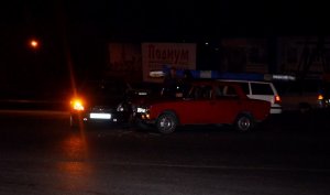 В Керчи на въезде в город произошла авария