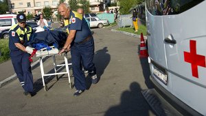 Массовая аварии в Евпатория: среди пострадавших есть маленькие дети