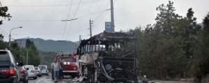 На повестке дня в Крыму: 44 пассажира чудом спаслись от участи сгореть заживо в автобусе 