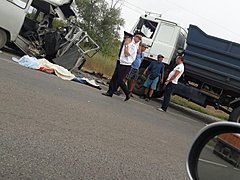 В Волгограде один погибший и четверо пострадавших в столкновении трех авто