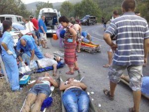 В жуткой аварии в Крыму с автобусом погибли семеро, один из них – ребенок