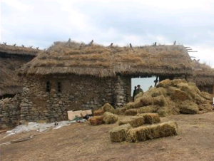 В Караларском заповеднике снимают фильм «Золотая Орда»: уже построены декорации