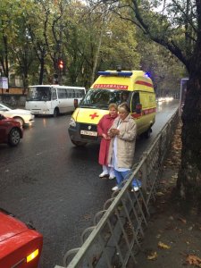 В Симферополе рядом с больницей им. Семашко сбили торопившегося пешехода