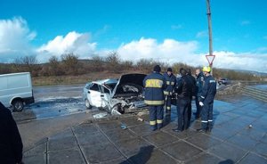 В столкновении легковушек на трассе Бахчисарай-Севастополь пострадали двое