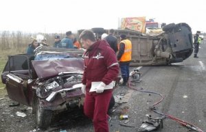 В аварии на трассе «Кавказ» в Ставрополье погибла семья из 3 человек