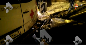 В Москве трое детей и двое взрослых пострадали в ДТП с автобусом, скорой и легковушкой 