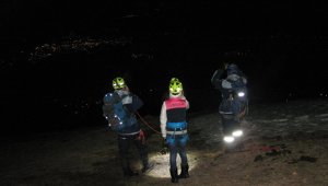 На Демерджи спасатели искали туристов в темноте и тумане