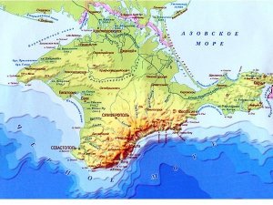 На киевской типографии напечатали карту с российским Крымом
