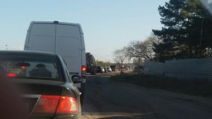 Севастополь замер в многокилометровой пробке после ДТП на объездной