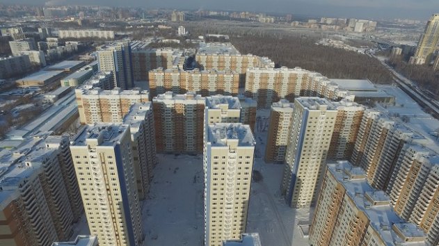 В крупном микрорайоне Москвы 2229 новых квартир получат военные