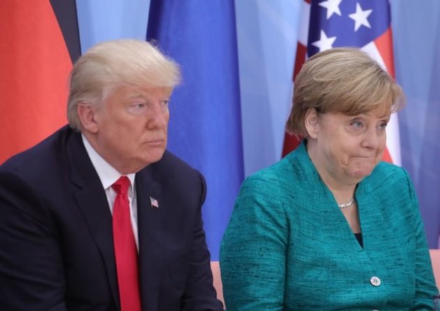 Трамп и Меркель снова подняли вопрос антироссийских санкций