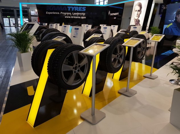 КАМА TYRES презентовал на The Tire Cologne 2018 шины повышенной проходимост ...