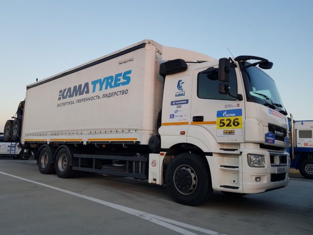 Итоги испытаний: грузовые шины KAMA в условиях экстремальных нагрузок ралли ...