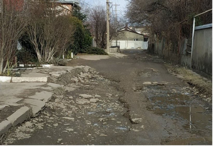 Ясная в Симферополе опять не включена в план ремонта дорог
